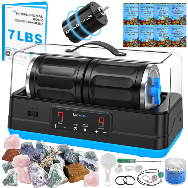 K4 Ultra Quiet Rock Tumbler Kit